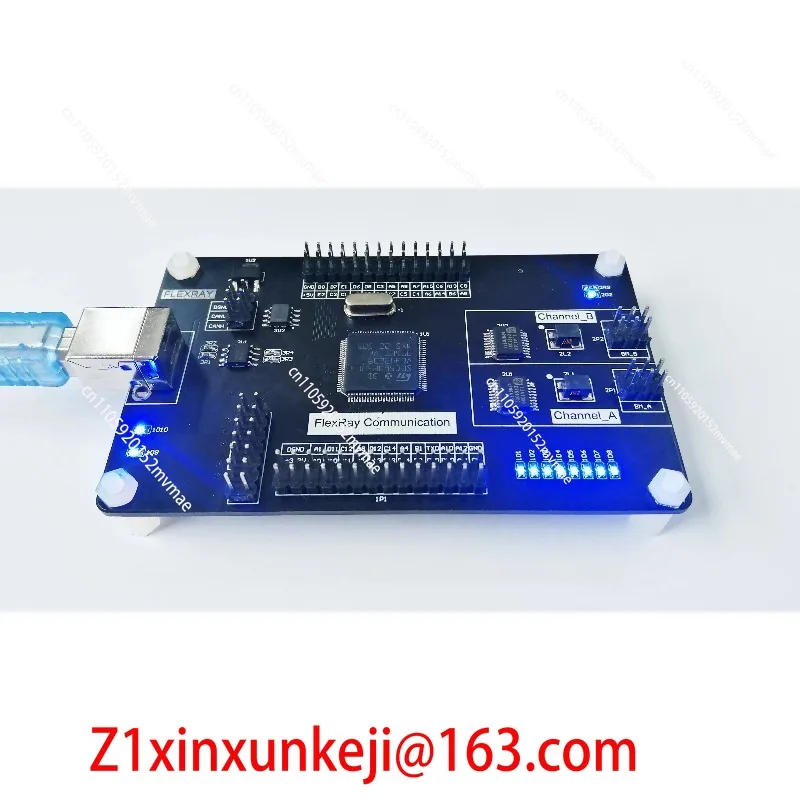 Development Board Two-machine Communication, FlexRay To Serial Port, FlexRay To CAN. Master Control SPC560P50L3