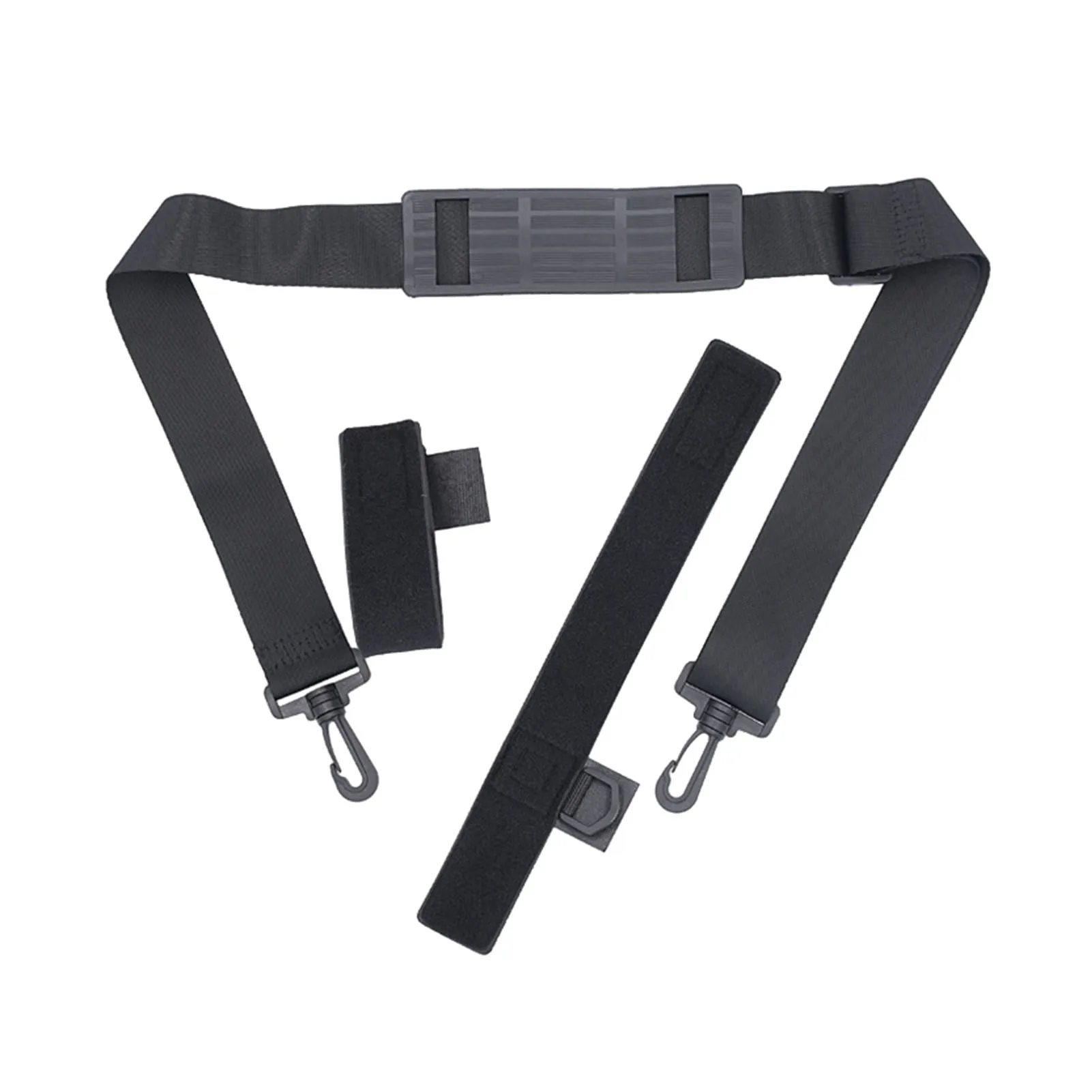 Fishing Rod Holder Belt Fishing Poles Holder Strap with Rubber Shoulder Pads Transport Rods and Free Hands