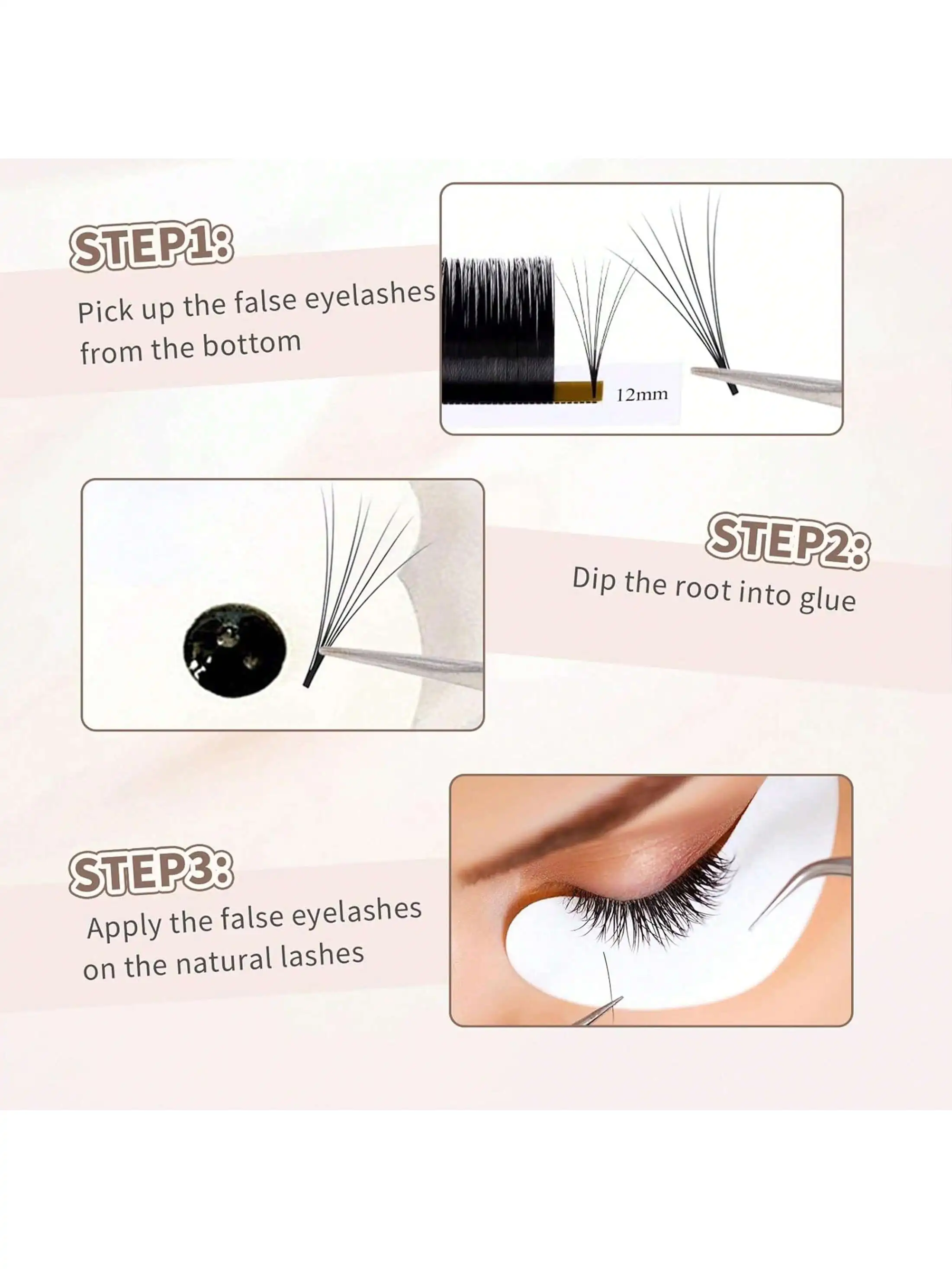 1개 블랙 속눈썹 연장 핀셋 – 돌핀 핸들, 가정 및 살롱용 무알콜