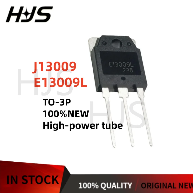 5PCS 100% new and quality J13009 E13009L 13009 13009L TO-3P High-power tube In stock