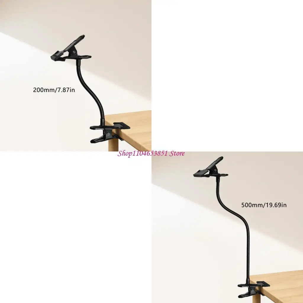 Flexible Goosenecks Microphones Arm Stand With Super Clip For Easy Positioning Adjustment 