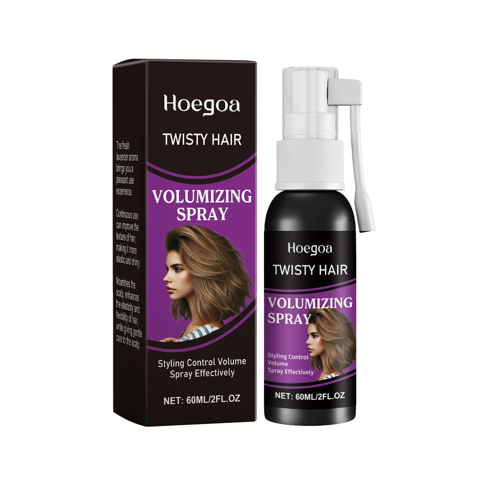 Hair Volumizing Spray Reduce Scalp Oil Keep Hair Fresh Boost Fluffy Roots Long Lasting Hold No Wash Styling Mist All Hair Types