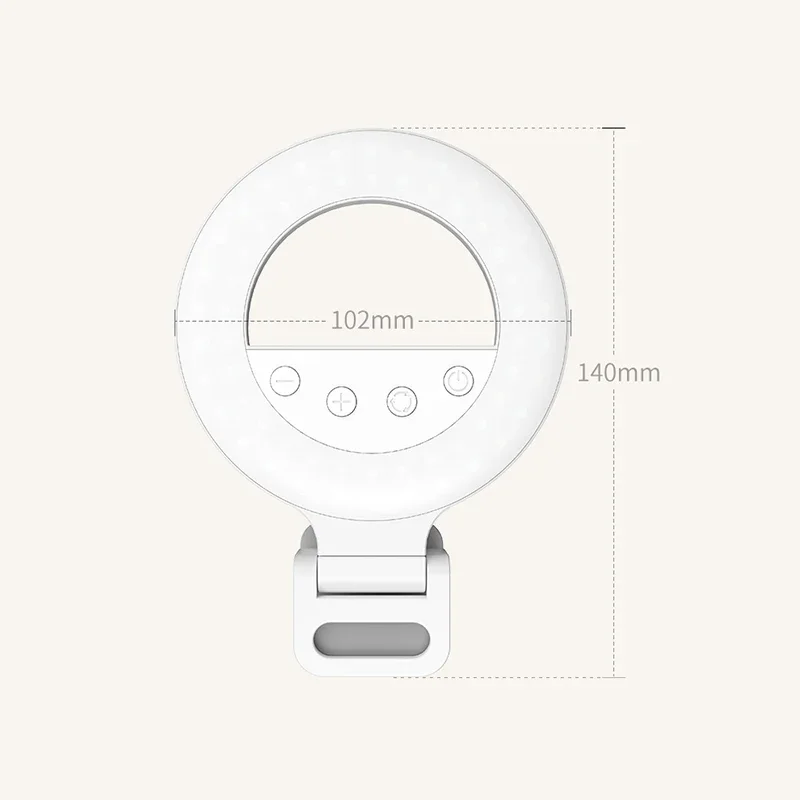 MoZhao Mobile Phone Fill Light Portable Live Broadcast Handheld Led Lighting Desktop Selfie Outdoor Ring Mini Light