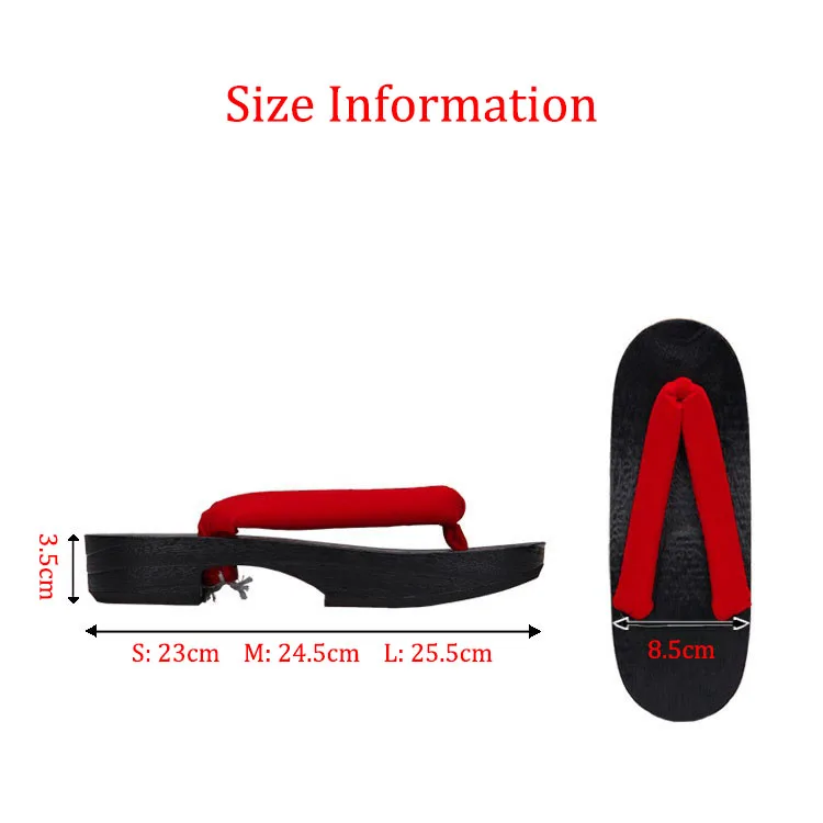 Women Geta Japanese Anime Kamado Tanjirou Nezuko Zenitsu Shinobu Kyoujurou Scaramouche Wanderer Cosplay Shoes Sabots Clogs