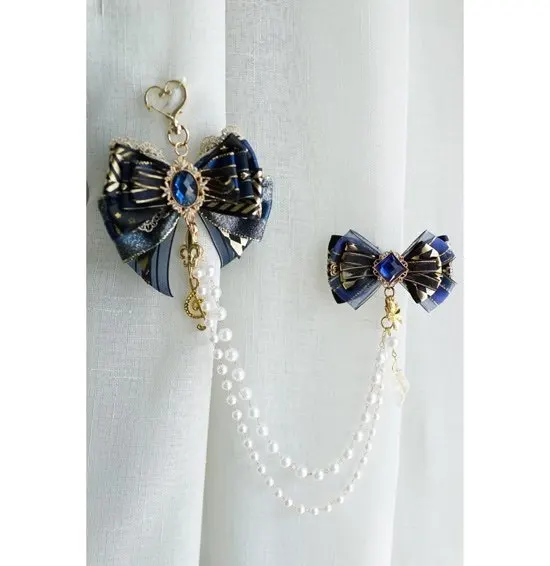 Original Lta Bag Chain, Bazito Gumei Bow Removable Pearl Lanyard Bag Pendant