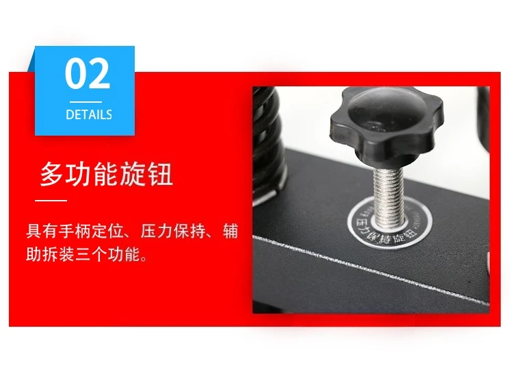 Manual die-cutting machine Small knife die punching machine Fabric cutting leather blanking die machine view 4