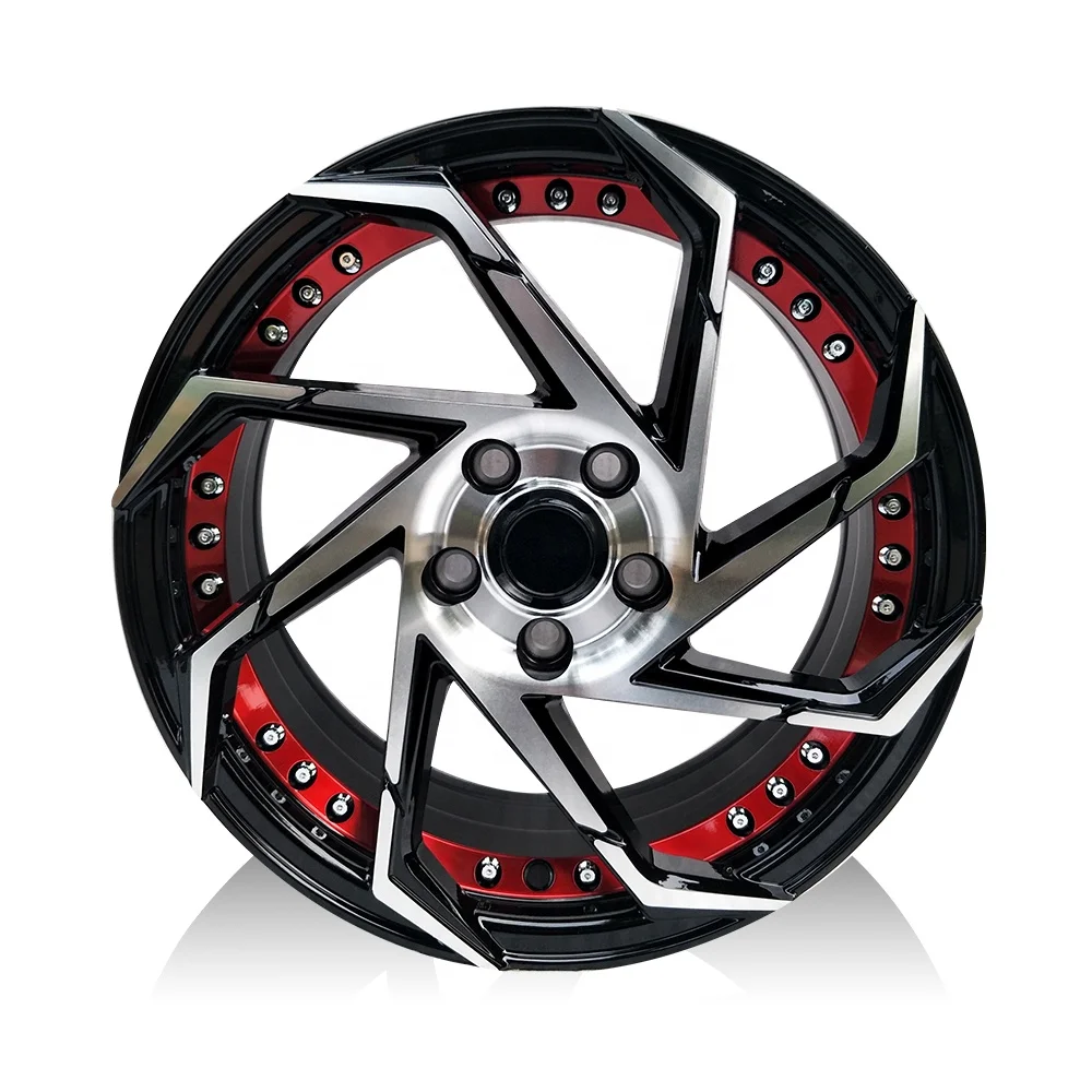 

Литье колеса/диски/ступицы из алюминиевого сплава SYAC для пассажирского автомобиля, размер R15 * J6.5 ET38 CB73.1 PCD5 * 1001PC