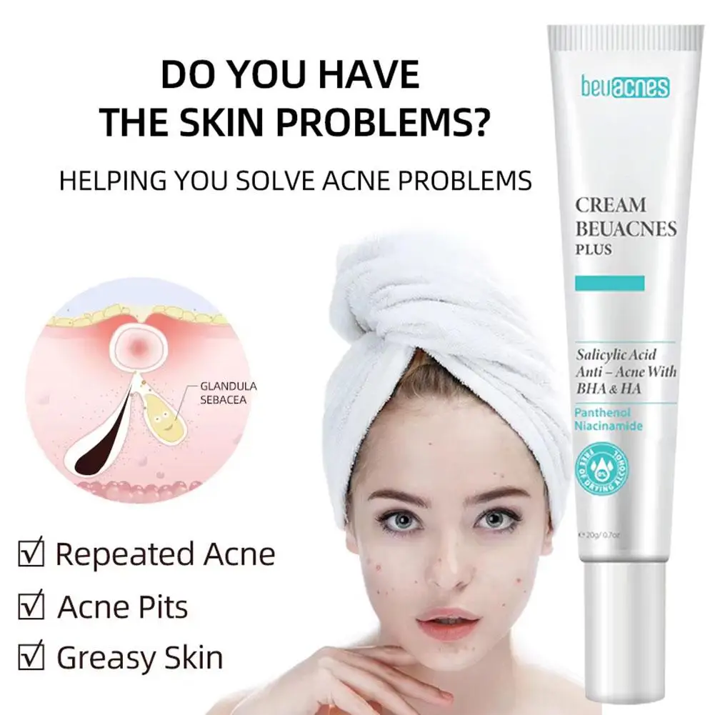 جديد 20 جرام نياسيناميد حب الشباب جل مكافحة حب الشباب حمض الساليسيليك لطيف التطهير هلام توازن الزيت التنظيف العميق منتجات العناية بالبشرة النساء
