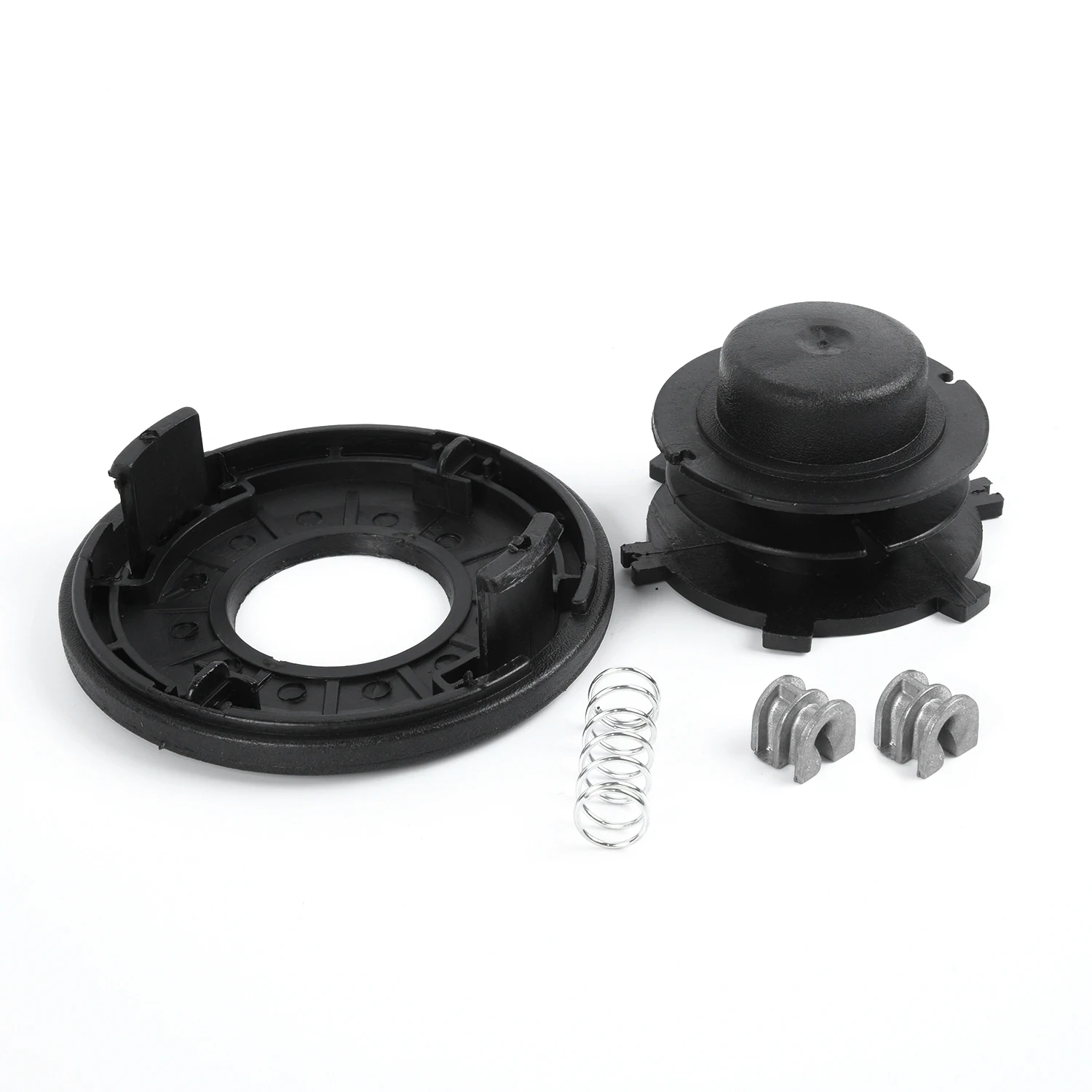 25-2 Replacement Trimmer Head Kit with Spool Cover Spring and Line Feed Eyelets for FS 44 FS 55 FS 70 FS 80 FS 83 FS 85