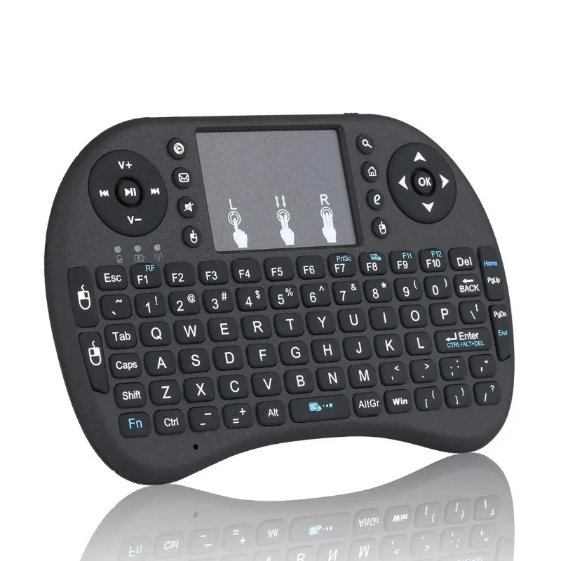 

I8 Mini Wireless Keyboard 2.4G Air Mouse Remote Touchpad Use Dry Battery for Android TV Box PC Wireless Keyboard