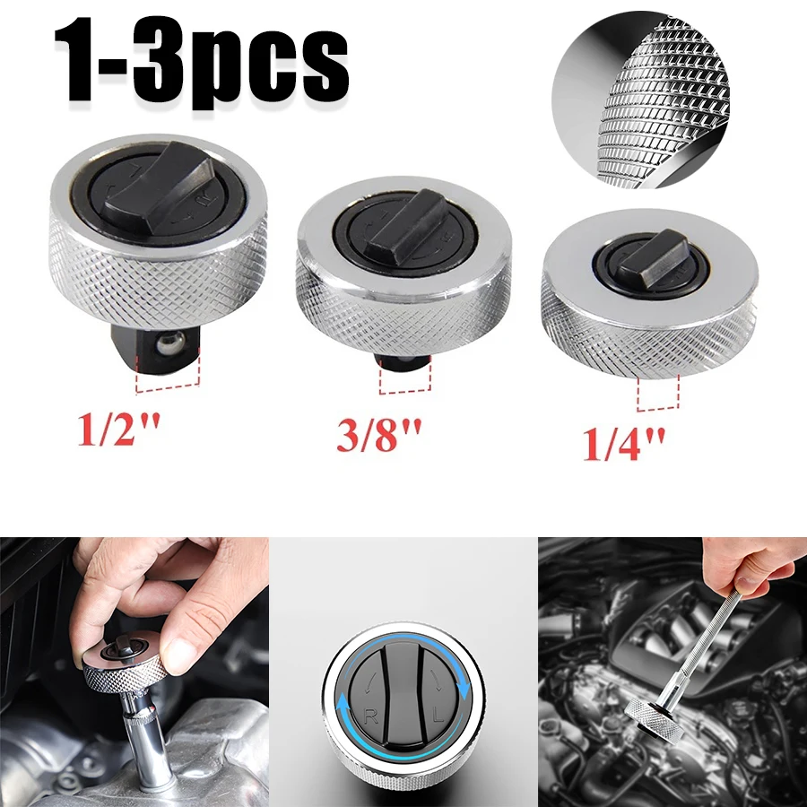 

1-3pcs Ratchet Socket Wrench Palm Drive Ratchet Kit Mini Thumb Lever Finger Wrench Set 1/4Inch 3/8Inch 1/2Inch Drive Hand Tools
