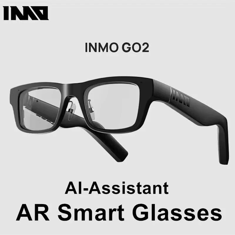 2025 INMO GO2 Smart AR Glasses Wireless AI Music/Call/Translation Assistant/Synchronized Offline Translation