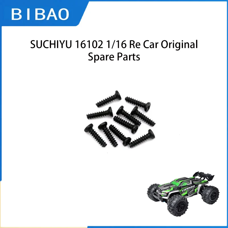 

SCY 16102 1/16 RC Car Original Spare Parts 6103 2.6*10mm screws Suitable for SCY 16101 16102 16103 Car