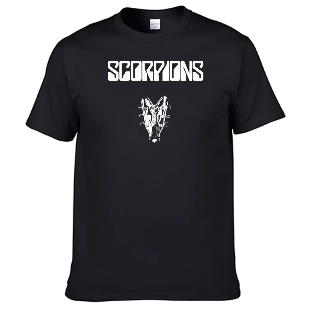 Scorpions T Shirt Heavy Metal Band Shirt 100% Cotton N012