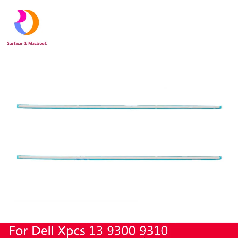 2pcs/set Rubber Feet  For Dell XPS 13 9300 9310 D Case Foot Cushion Rubber Pad Silver