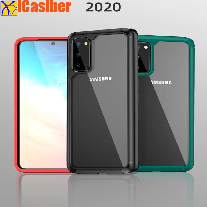 

10x Shockproof Bumper Armor Case For Samsung Galaxy S20 Ultra S20+ S10 Note 10 Plus A71 A51 A70s A50 A10S A20S Clear Back Cover