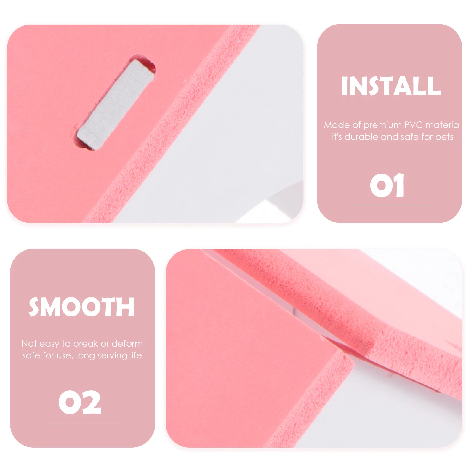 

Durable PVC Hamster House Bite-Resistant Hideaway Nest Pet Plaything Sleeping Place Hamster Playing House Pet Plaything