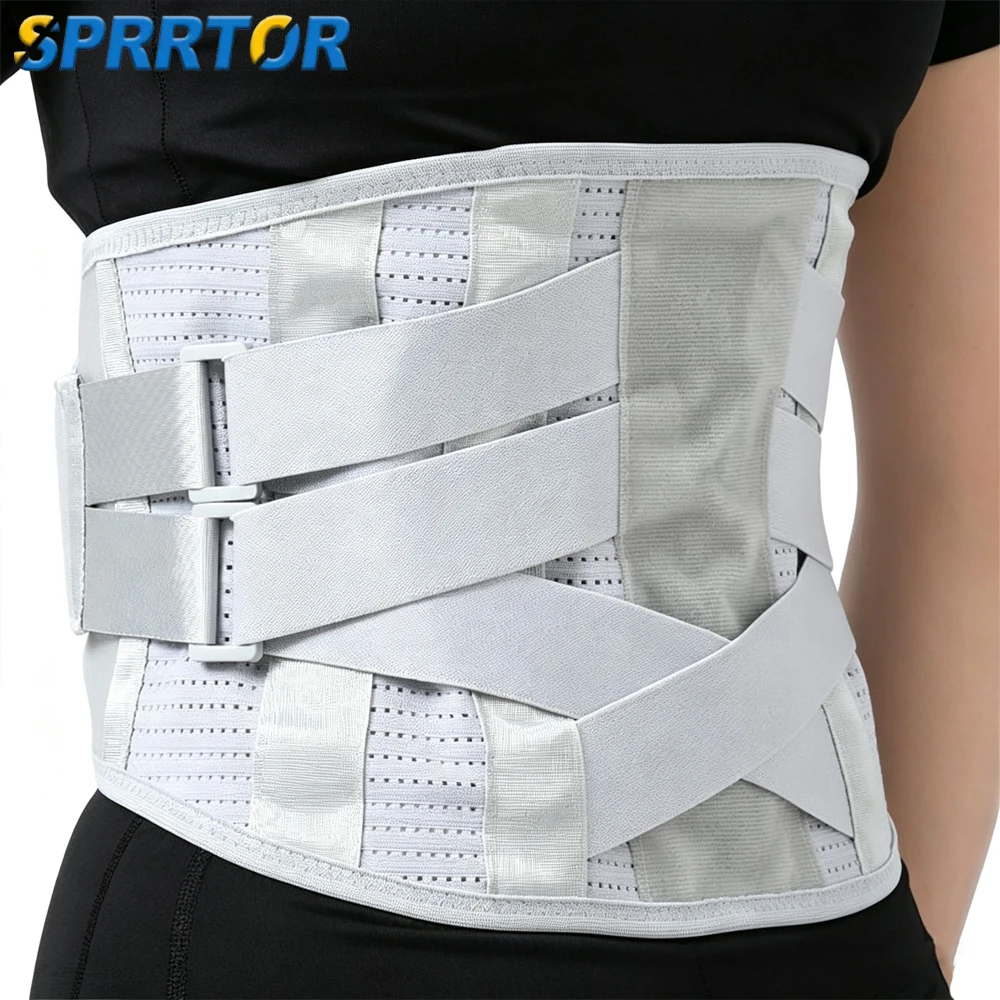 Back Brace for Lower Back Pain Relief, Lumbar Support Belt with Lumbar Pad, Ergonomic Design for Herniated Disc, Sciatica