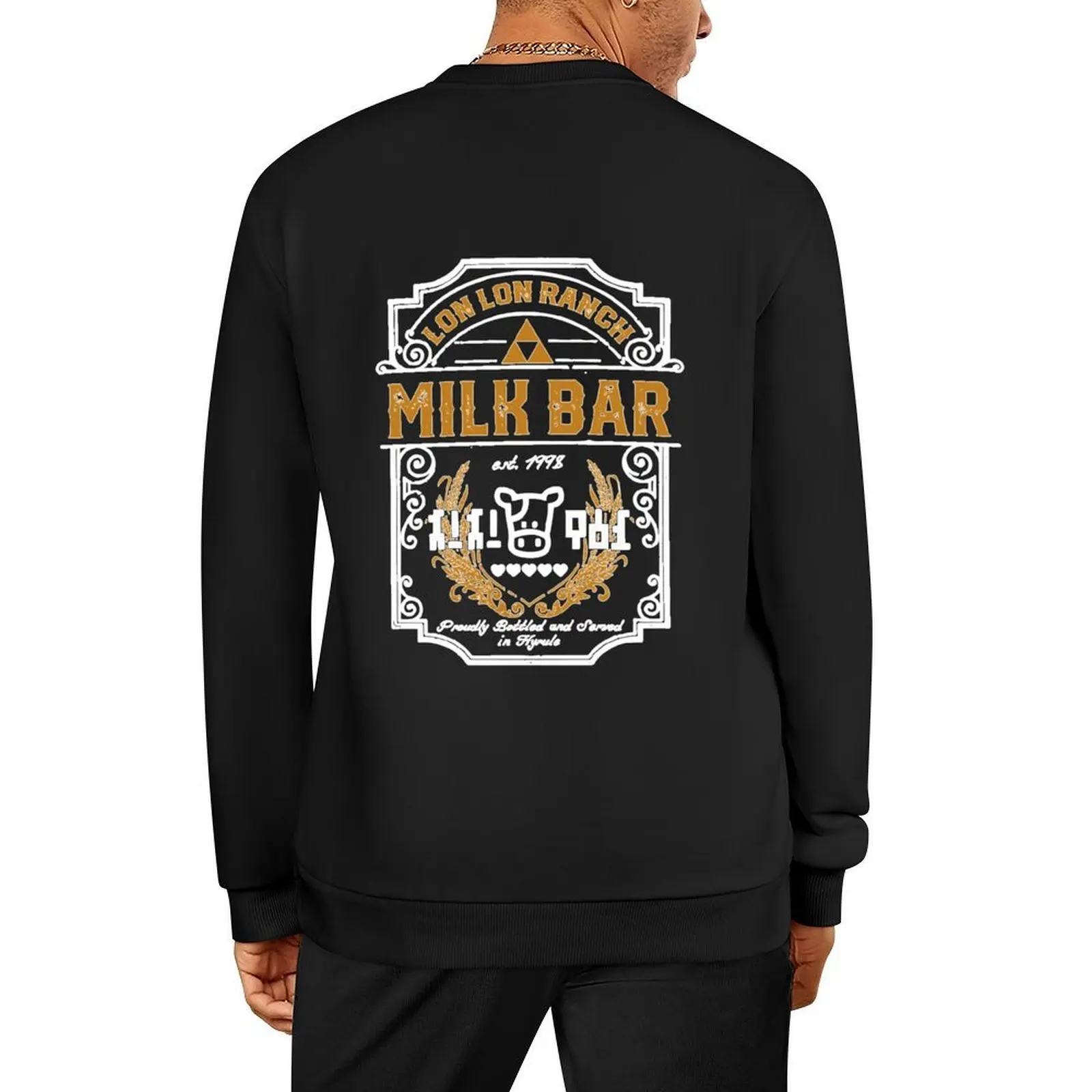 

Lon Lon Ranch Milk Bar Essential Pullover autumn jacket men men wear tracksuits autumn clothes hoody