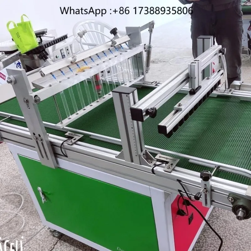 High Precision  Drop Seedling Machine Semi-Automatic Tray Seeder Conveyor Belt 98%Accuracy for Vegetables Flowers Tobacco
