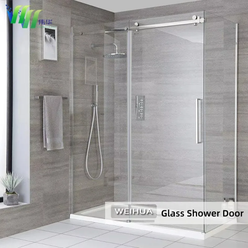 Customization Customized Self-Cleaning Safety Clear Shower Sauna House Glass for Bathroom Partition Factory Manufactured for Dec