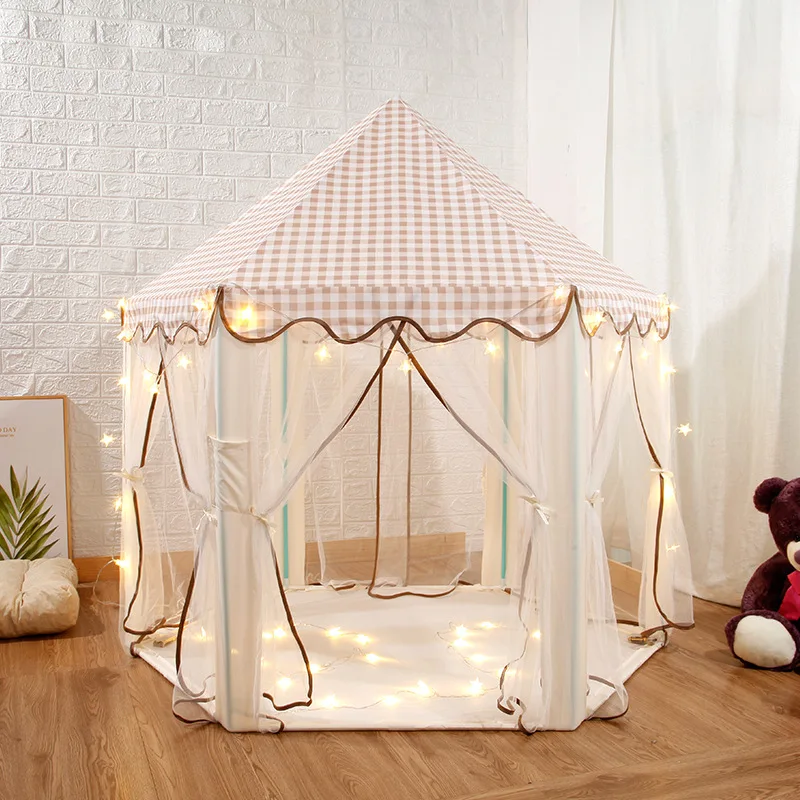 Princess Castle Speeltent voor meisjes Grote kinderen Speeltenten Meisjes Fairy Speeltenten Kinderen binnen buiten speelhuis