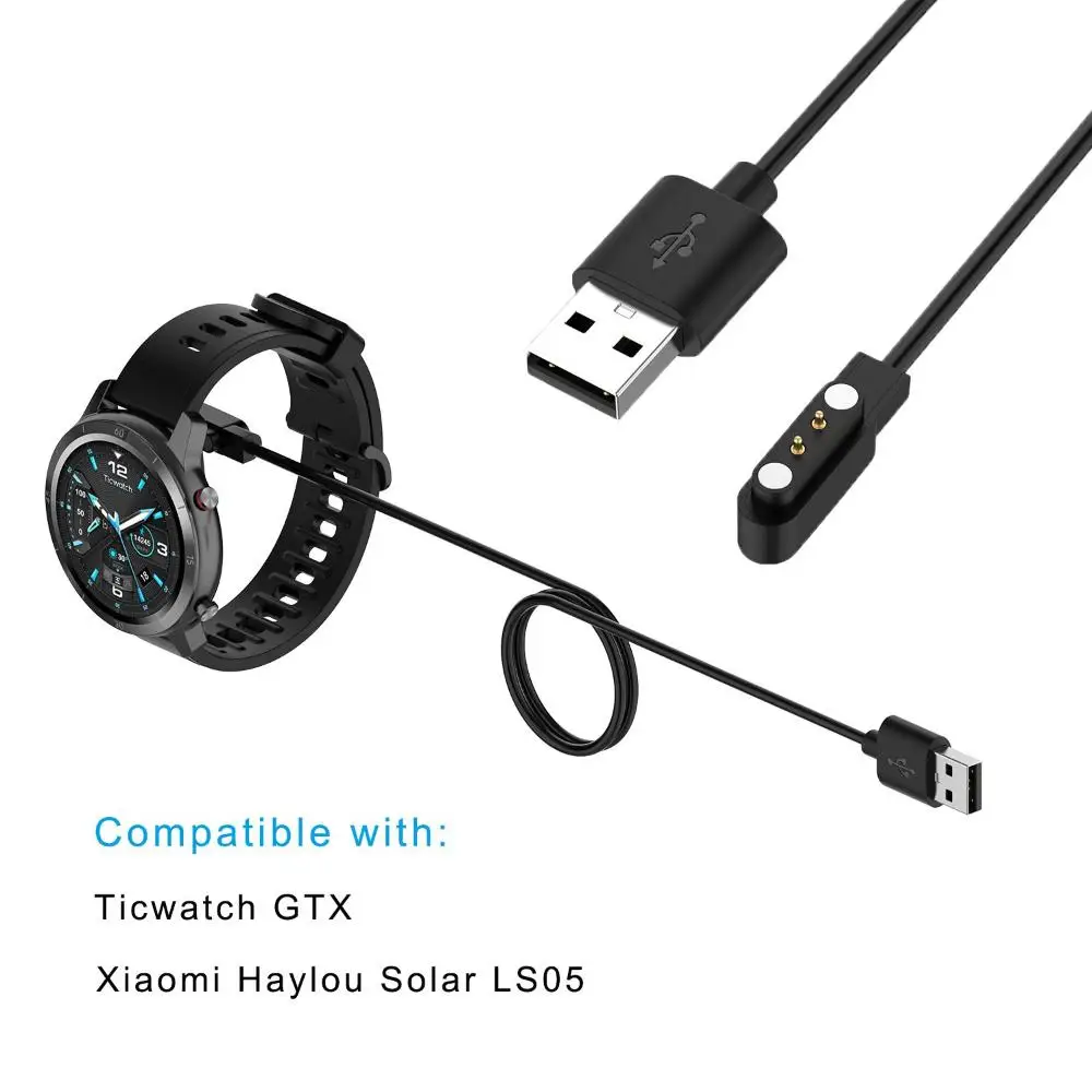 الرياضة استبدال كابل يو اس بي حوض شحن سريع محطة محول مهد شاحن حامل ل Xiaomi Haylou الشمسية LS05