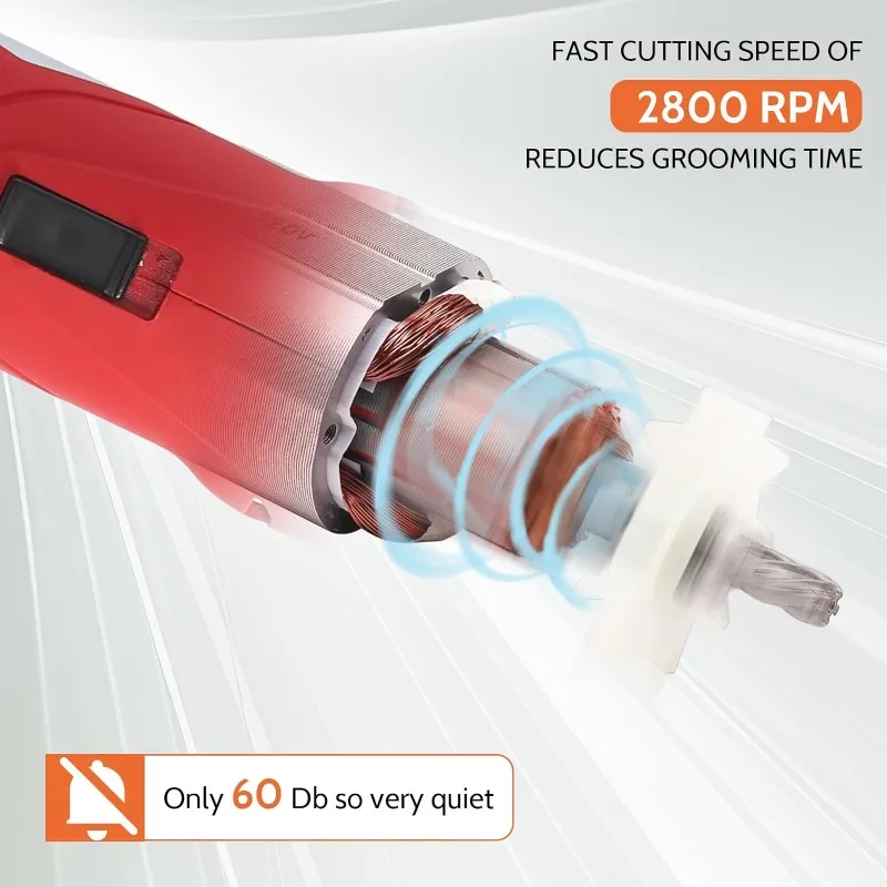 مقصات حيوانات تعمل بالبطارية قابلة لإعادة الشحن ، أدوات تجميل لحلاقة الفراء ، أداة صوف ، مواشي كبيرة ، لاما #2