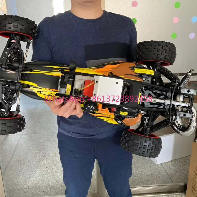 1/5 Scale 2 Stroke RC Car for 14 Years and up With High Speed  Powered Remote Control Truck 29CC
