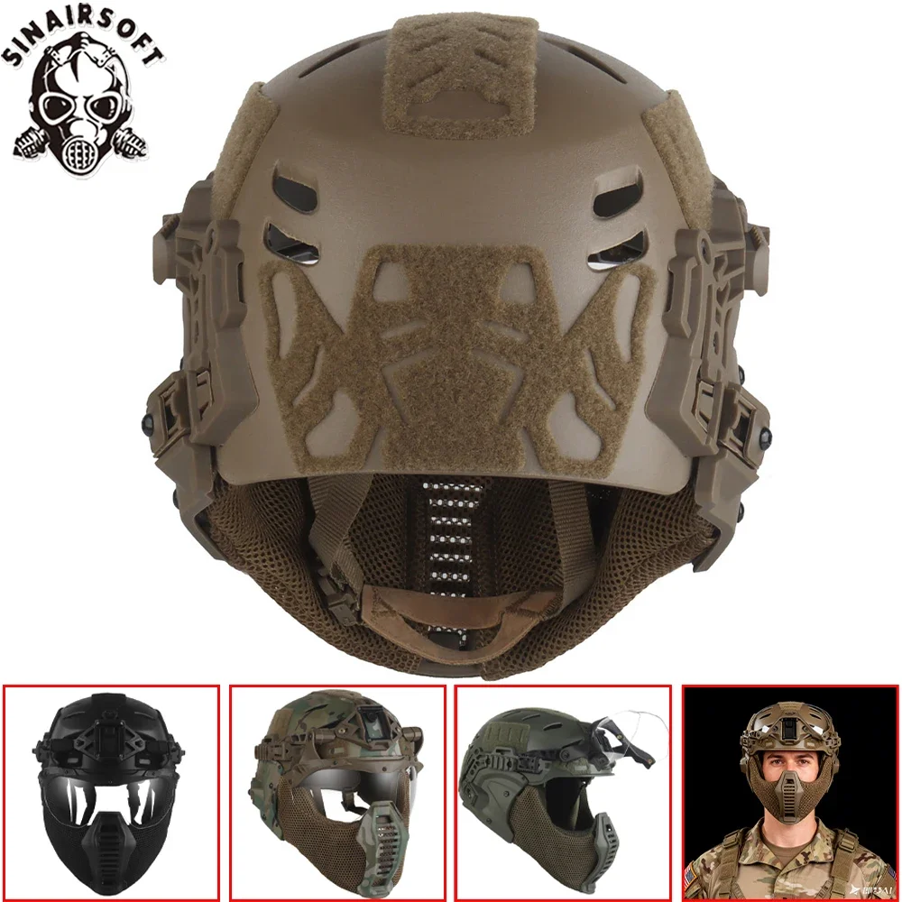 sinairsoft-tactical-wendy-30-full-protection-helmet-hunting-airsoft-training-gear-with-goggle-earcover-mouthguard-airsoft-gear