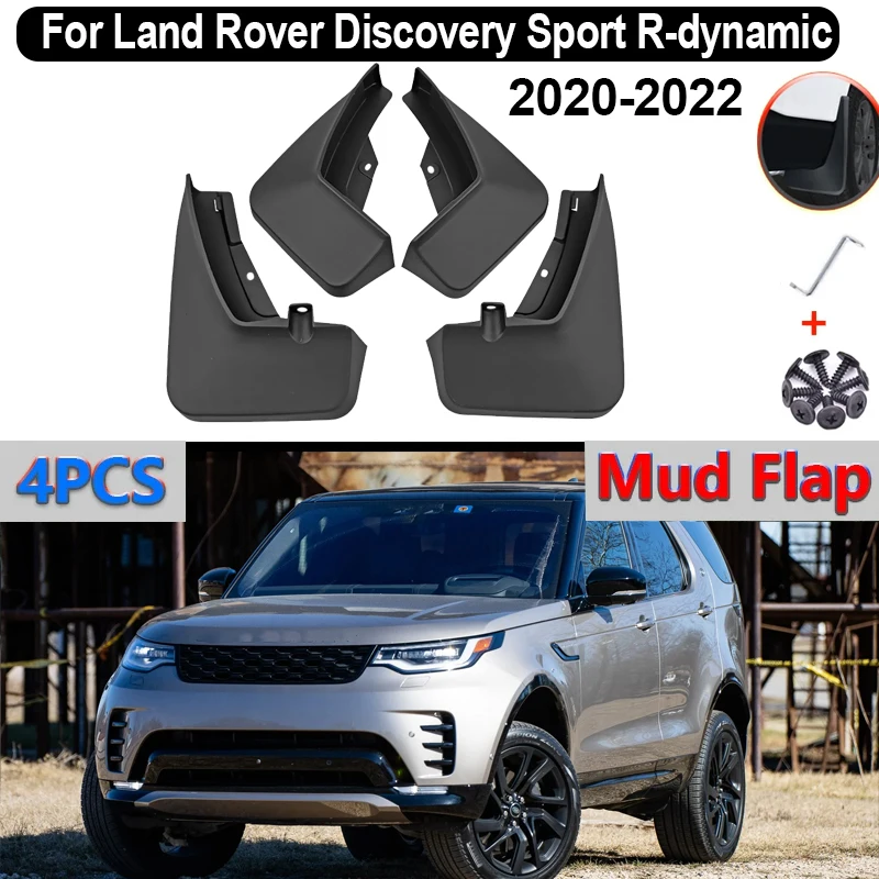 

4PCS Car Fender For Land Rover Discovery Sport R-dynamic 2020 2021 2022 Auto Wheels Mudguards Mud Guard Mudflaps Car Accessories