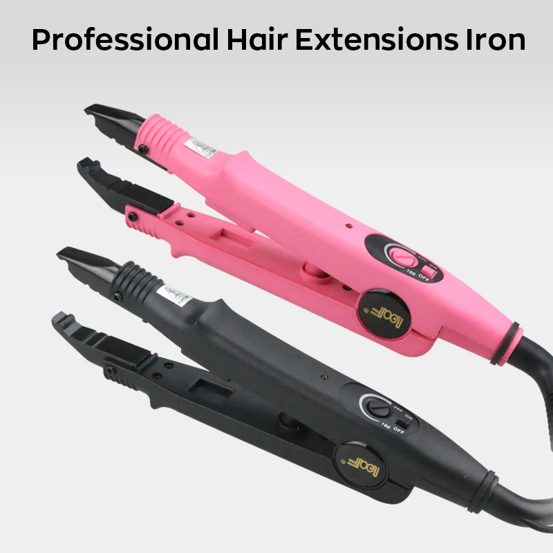 

Профессиональные волосы для наращивания волос, утюг с регулируемой температурой, разъем для инструментов для наращивания волос B-образным кончиком ‌ для салона домашнего использования модные женщины
