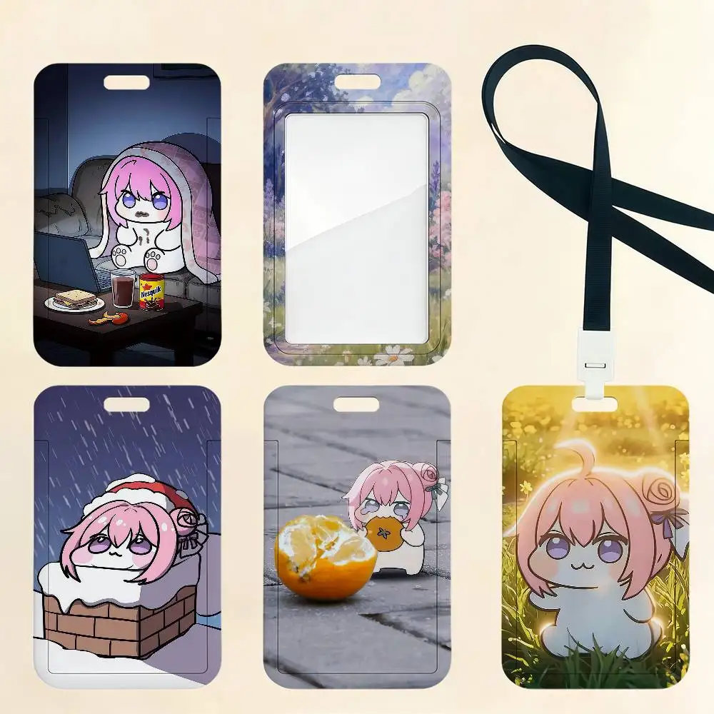 

Cartoon D-DorothyS Cute DORO Card Holder Cardcase Bank Credit Student ID Subway Work Permit Badge Holder Door Card