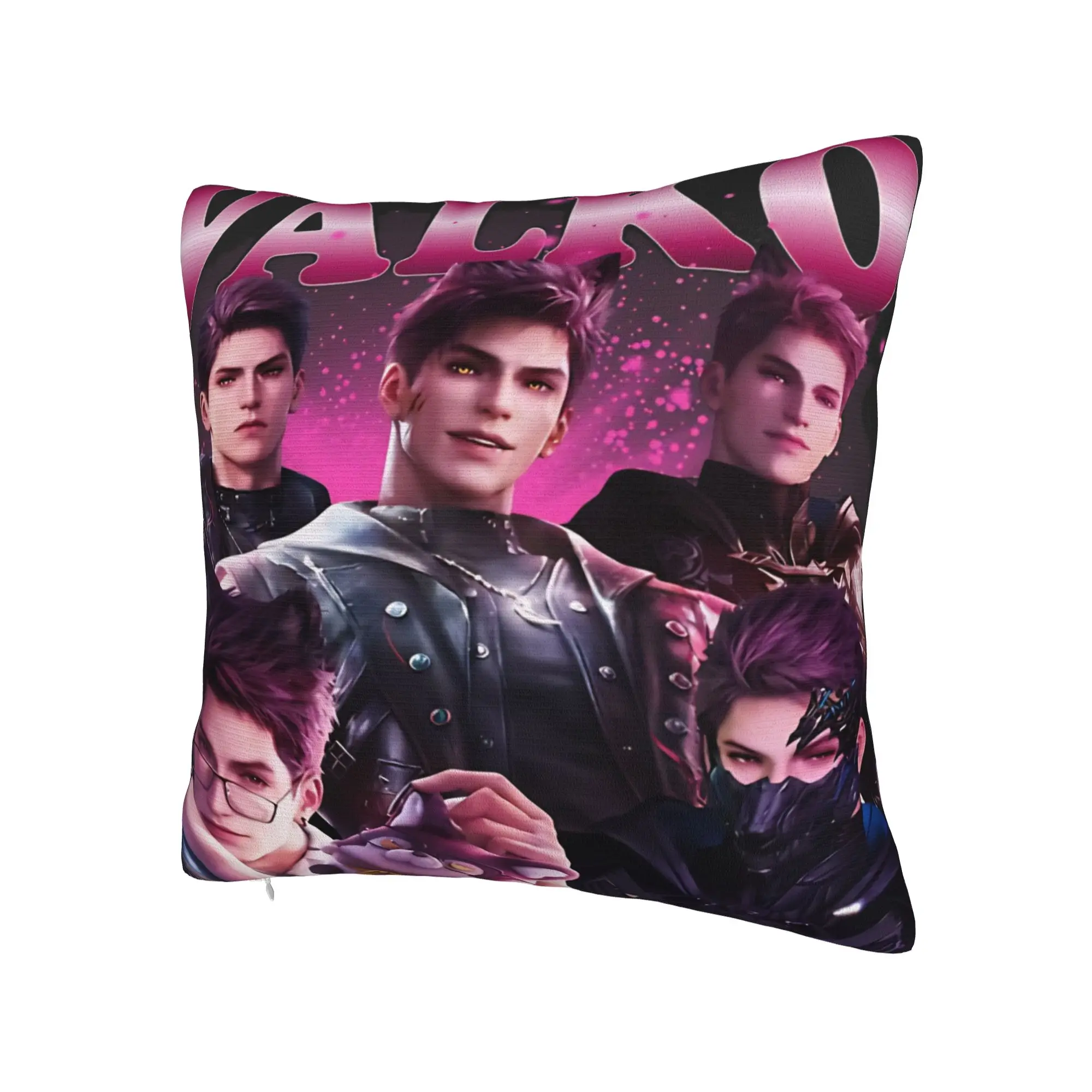 Pillow Case Game V-Valko L-Love and Deepspace Soft  Pillow Cover For Office Car Home Decor Fashion Pillowcases