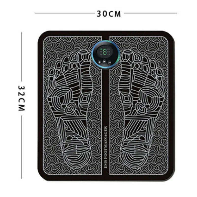 

Pulse Electric Foot Massager Pad Ems Relieves Pain and Relaxes Foot Acupressure Pad Shocks Muscles and Stimulates Blood Circulat