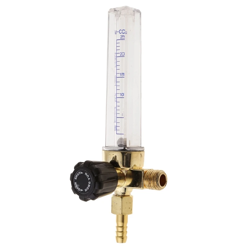 CO2 Gas Regulator Argon Gauge Reducer Flowmeter Mig Welding Gas Regulator Valves Welding Accessory for Mig Tig- Welding