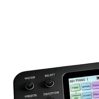 FM-1 For Mini Portable Synthesizer with 27-Key Piano Layout 128 Presets 7-Arpeggiator Types and USB-For Interface