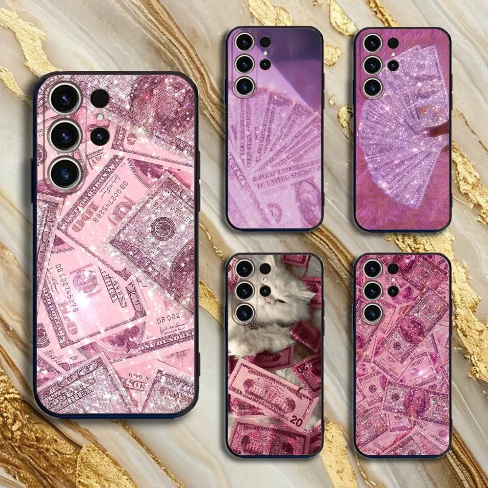 

become rich Phone Case For SamsungS25,24,21,22,23,30,Ultra,20,Plus,Fe,Lite,Note,10,9,5G Black Cover
