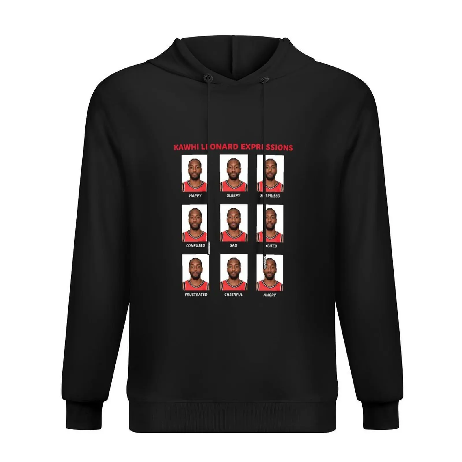 

Kawhi Expressions Hoodie fashion men winter clothes men's clothes hooded shirt hoodie man