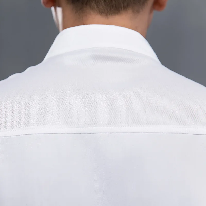 Lavaggio a mano a maniche corte, traspirante, delicato sulla pelle per la stanza odontoiatrica del salone di bellezza