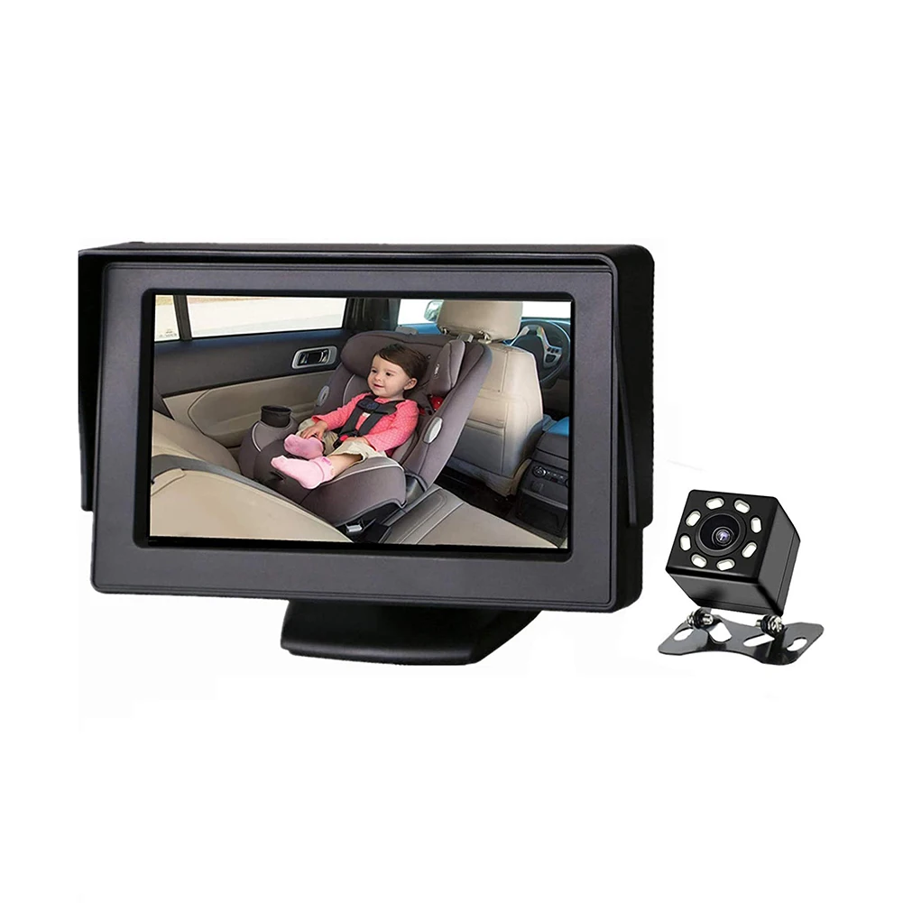 

Baby Car Rearview Mirror Back Seat Baby Camera with HD Night Vision, Observe the Baby’s Move while Driving for All Vehicle