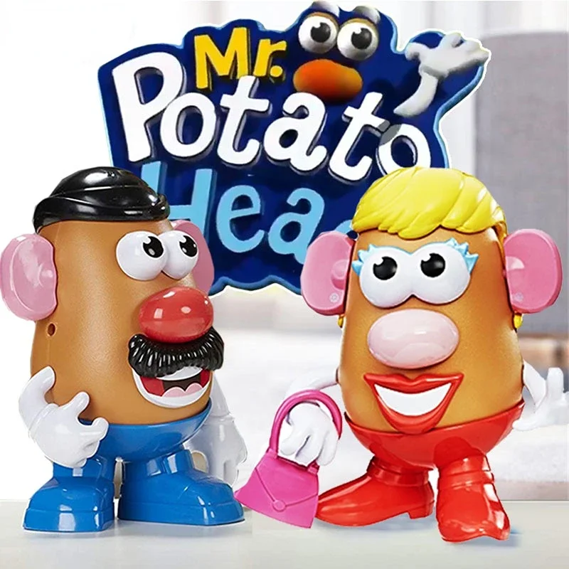 

Anime Hasbro Toy Story Mr Potato Head Action Figure Collectible Assembled Doll Model Ornaments Children Birthday Gift