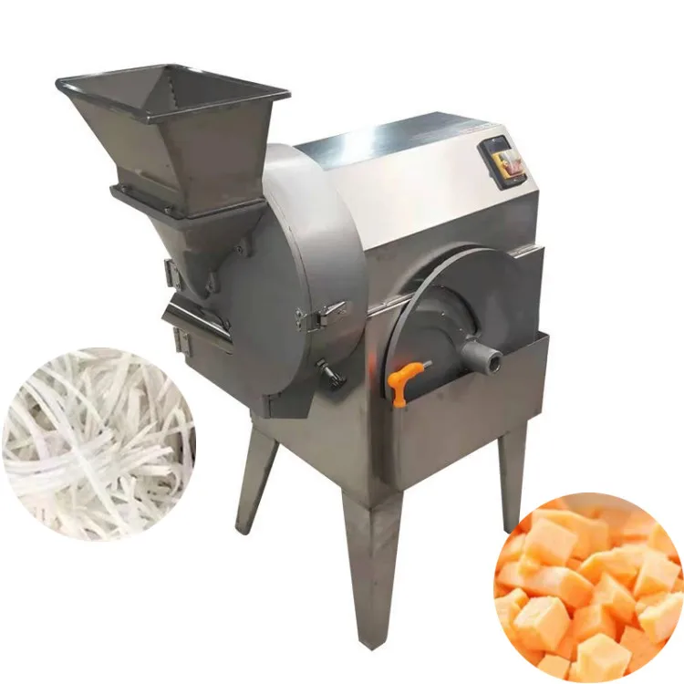 

Multifunctional High-Accuracy Vegetable & Fruit Cutting Machine with Motor Radish Shredder Onion & Potato Dicer 220V/110V