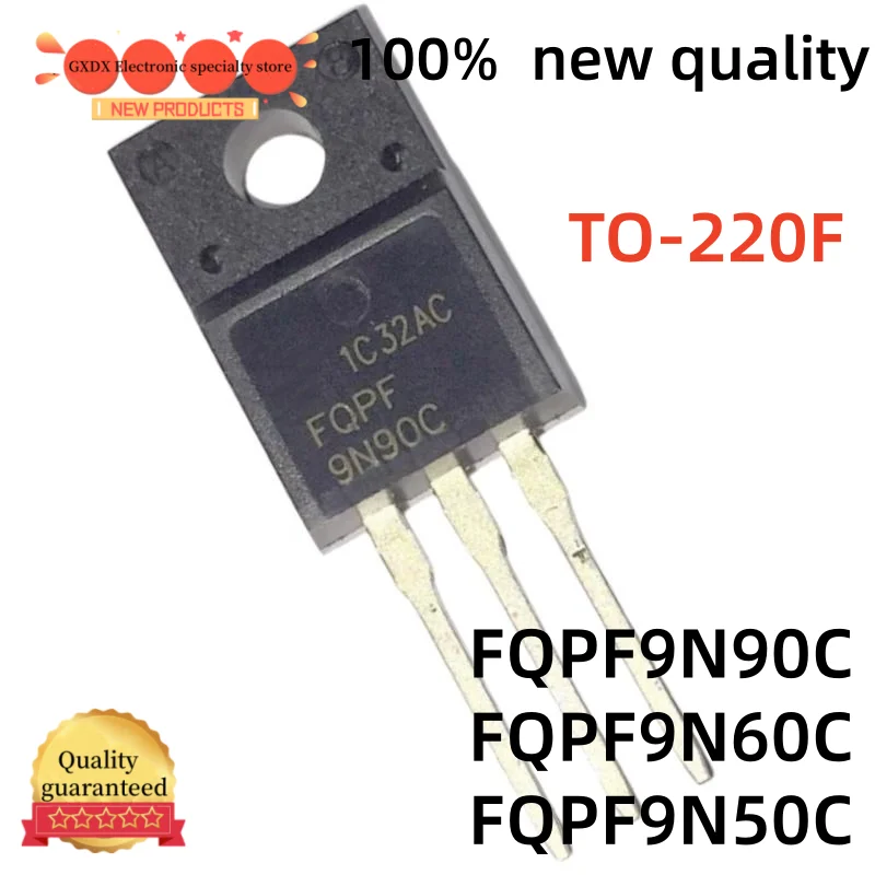 10-20-30Uds 100% new FQPF9N90C FQPF9N90 TO220 9A 900V FQP9N90C FQP9N90 FQPF9N60C FQPF9N60 FQPF9N50C FQPF9N50 9N60 9N50 TO-220