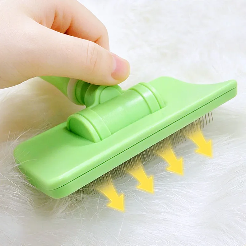 Cepillo quitapelos con masaje para perros y gatos – Accesorio de aseo - imagen 2