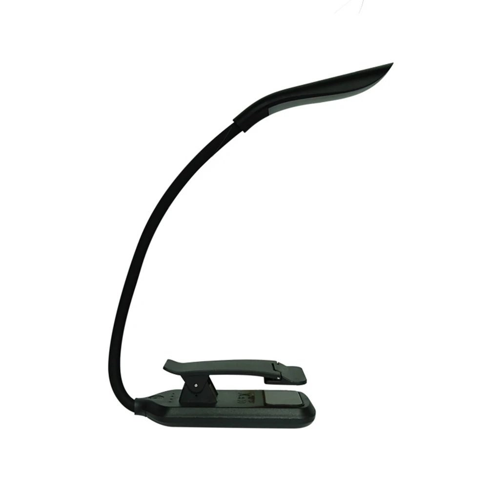 

Ultra-Bright Led Reading Lamp Sturdy Clip Flexible Gooseneck Portable Usb Rechargeable Book Light For Travel Camping Keyboard