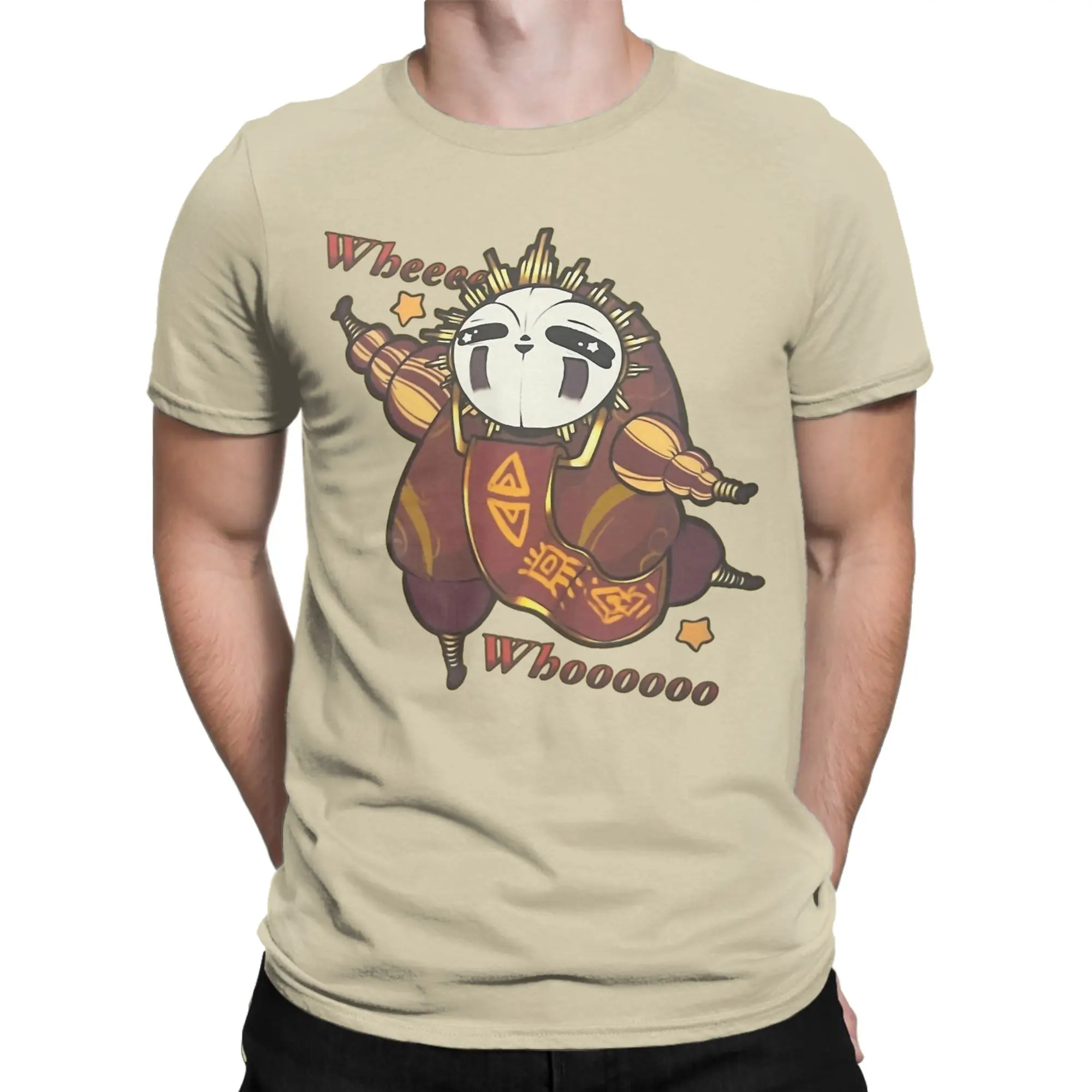 Esquie ll WheeWhooo Funny Expedition 33 T-Shirts for Men Clair Obscur  Casual Cotton Tee Shirt Round Neck Short Sleeve T Shirts