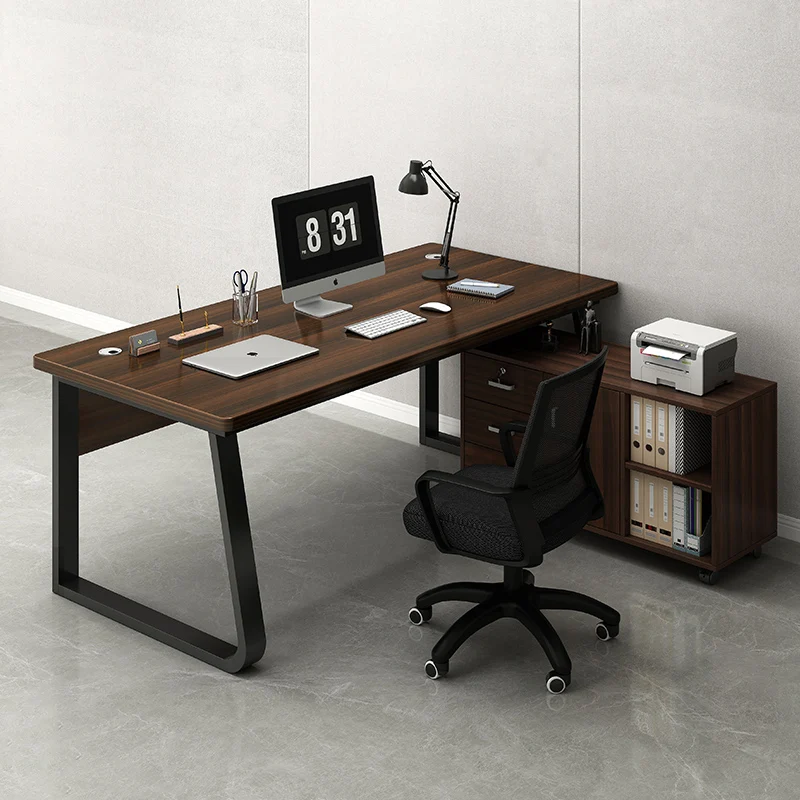 Standing Modern Wood Office Desk Writing Student Reception Computer Desks Conference Setup Mesa Escritorio Theater Furniture