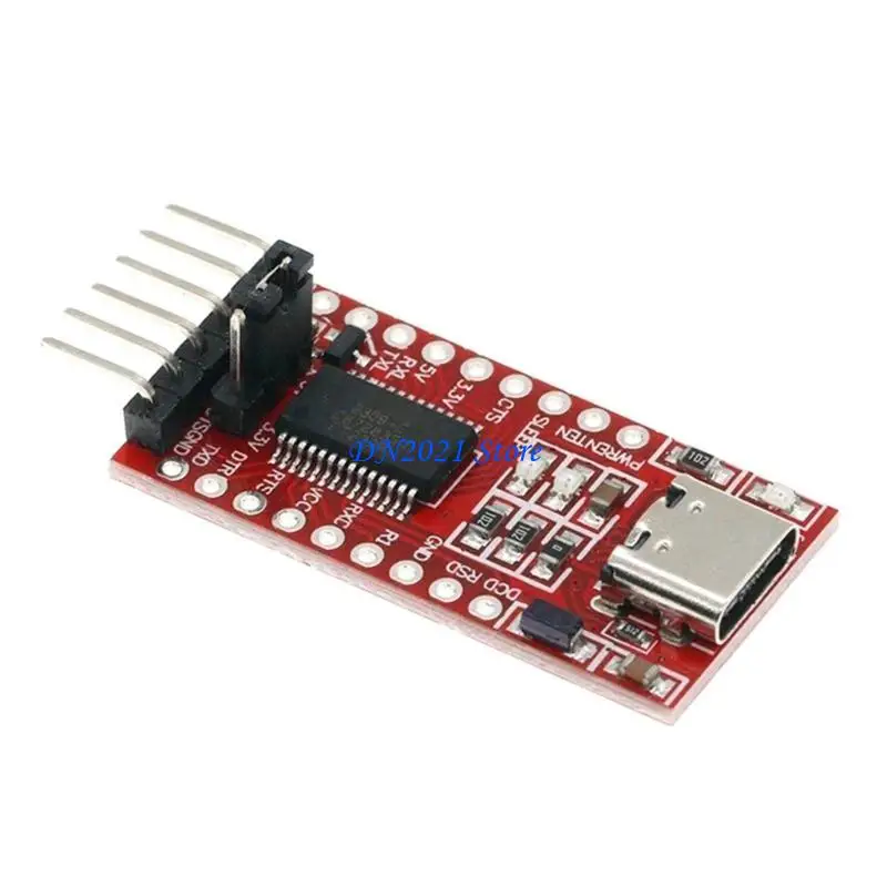 F3KE USB to TTL FT232RL Control Chip USB to TTL Adapter Module for Efficient Data Transmission
