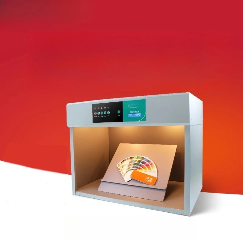 

456 international standard light source D65 color light box, textile printing paint hardware color sample box